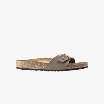 Birkenstock Madrid Birko-Flor Nubuk Mokka