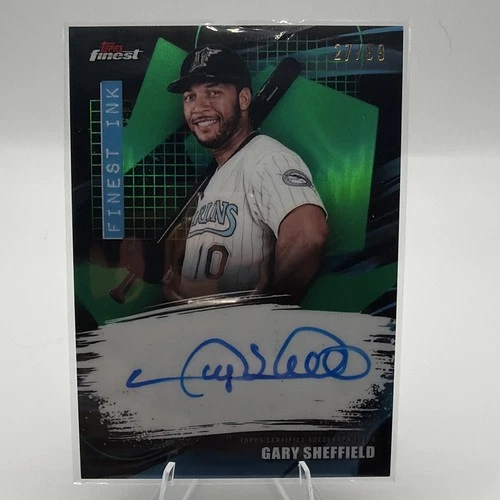 2026 Topps Finest Gary Sheffield Base (RAW)