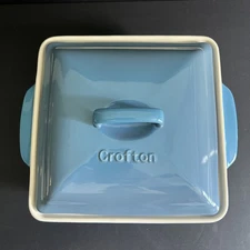 Crofton 9.25 Square Stoneware Baking Dish 9-1/4” EUC
