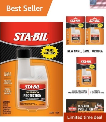 4oz Full Protection Fuel System Cleaner - Optimize Performance -Round