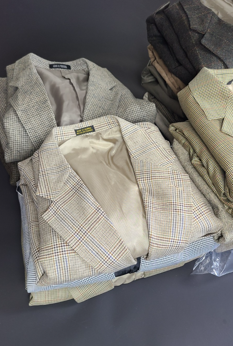 LOTTO 13 GIACCHE TUTA VINTAGE BLAZER CAPPOTTI SPORTIVI 48R SETA PES LANA COTONE