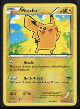 #7 Pikachu 42/146 XY Set Base 2014 Carta Pokémon Holo Inverso