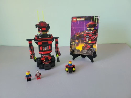 1994 LEGO Old Space: Robo-Guardian 6949 95% + Instructions & Recon Robot 6889