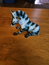 Vintage Zebra Figurine