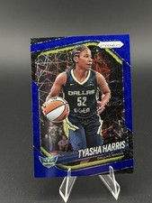 2025 Panini Prizm WNBA #130 Tyasha Harris Blue Velocity Prizms
