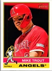 2025 Topps Heritage Mike Trout Los Angeles Angels Base Card #119