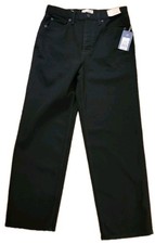 Universal Threads Jeans Women's Black High Rise Straight Leg Size 8 NWT