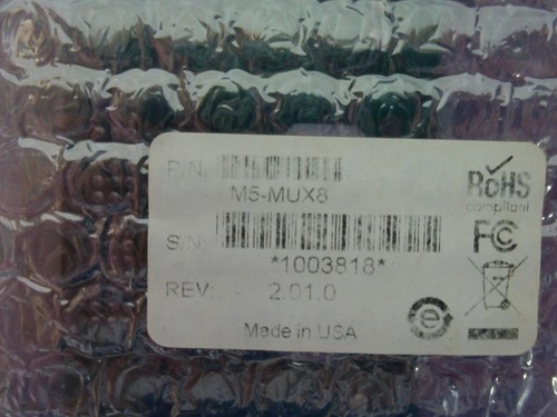 Open Box* Mercury Security M5-Mux8 multiplexer device 2.01.0 (J713) - Bild 8 von 8