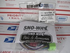 Genuine Oem Sno-way Plow Eis System Headlight Adapter Kit New Part 991001362 Genuine Oem Sno-way Plow Eis System Headlight Adapter Kit New Part 991001362