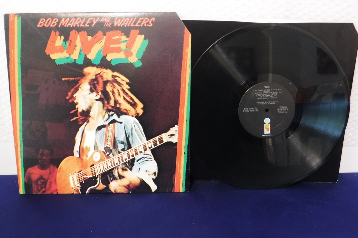 Bob Marley & The Wailers, Live , 1975 Island Records ILPS 9376