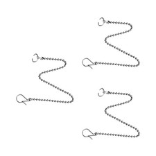 3 Pack Toilet Flapper Chain, Universal Replacement Kit, Adjustable...