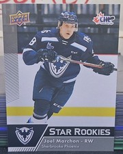 22-23 Upper Deck CHL Joel Marchon SP Star Rookies 🚨🚨🚨 Sherbrooke Phoenix 