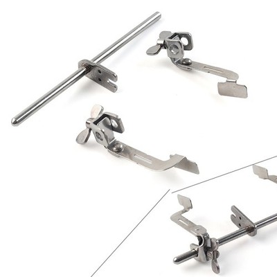 Left & Right Double Direction Seam Guide Gauge For 1Needle Lockstitch Sewing