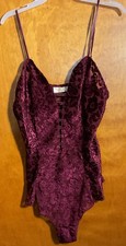 Vintage Victoria  s Secret Gold Label Lace Teddy Bodysuit Lingerie Women Sz M