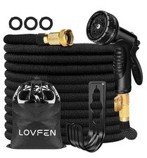 10 Function Expandable Garden Water Hose Spray Nozzle 50ft Expand To 150ft