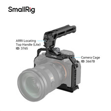 Kit gabbia SmallRig con maniglia superiore per Sony Alpha 7 IV/A7S III/A 1/A7R IV/A7R V
