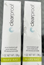 Mary Kay Clear Proof Acne Treatment Gel - 1 fl oz Lot Of 2