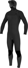 O'Neill HyperFreak 5/4 mm Chest-Zip Full Body Wetsuit with Hood, Men's Small