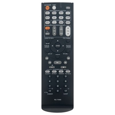 RC-709M Replace Remote Fit for Onkyo AV Receiver TX-SR506 TX-SR506B TX-SR506S