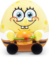 ZURU Snackles SpongeBob SquarePants 5 inch Plush Soft Toy with Snack Accessory