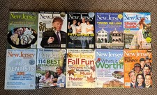 Vintage 2005s New Jersey Monthly Magazine Lot Of 10 Issues