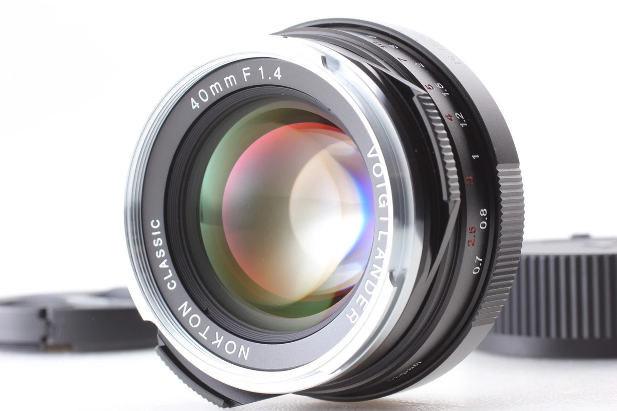 Voigtländer f/1.4 Lenses 40mm Focal for sale - eBay