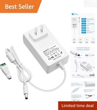 High-Quality 12 Volt AC/DC Converter 36W - Safe Power Supply for Digital Devices