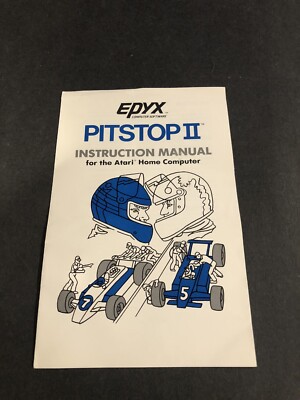 pitstop 2 Atari coleco manual
