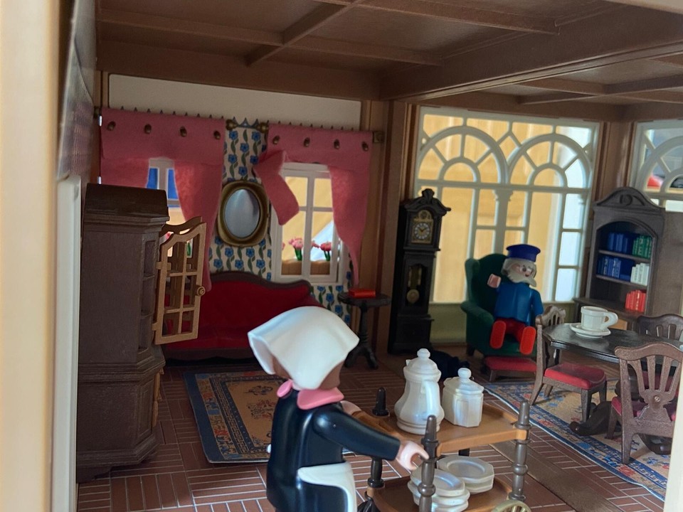 PLAYMOBIL NOSTALGIE - réverbère (électrique) 1900 - victorian belle