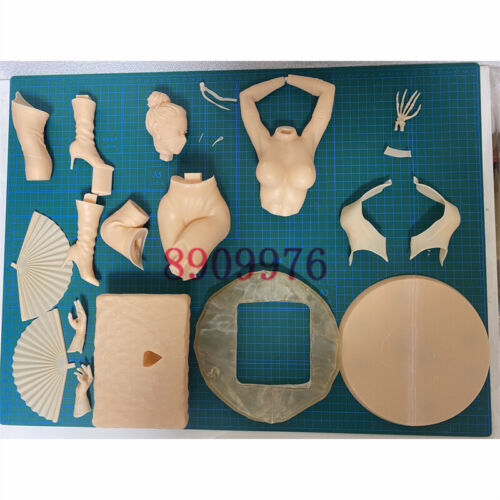 Mortal Kombat Kitana Impresión 3D Figura Sin Pintar Modelo GK Kit en Blanco Nuevo Stock - Imagen 6 de 14