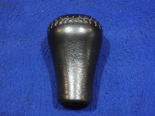 1994-1998 Ford Mustang Cobra Black OEM Leather Manual Shifter Shift Knob PN - Picture 8 of 9