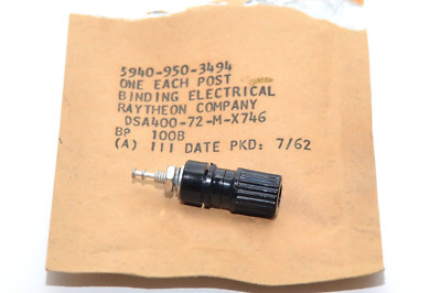 MIL spec RAYTHEON Typ BP100B Polklemme / 5-Way Binding Post Connector, NOS