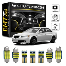 12pcs Interior LED Light Bulbs Package Kit for 2004-2008 Acura TL White Canbus