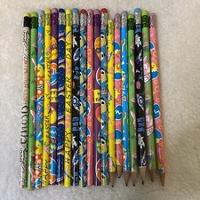 Novelty Pencils Various Mixed Lot of 19 Halloween Holiday Skeletons Bunnies