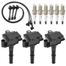 Ignition Coils UF156 & Wires Set & Spark Plugs Fits Toyota 4Runner 95-04 3.4L V6