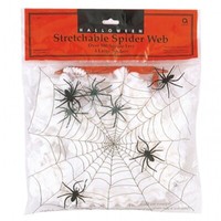 "Halloween Dekoration \"Das GroßE Spinnennetz\" Grusel Deko Dekoration"