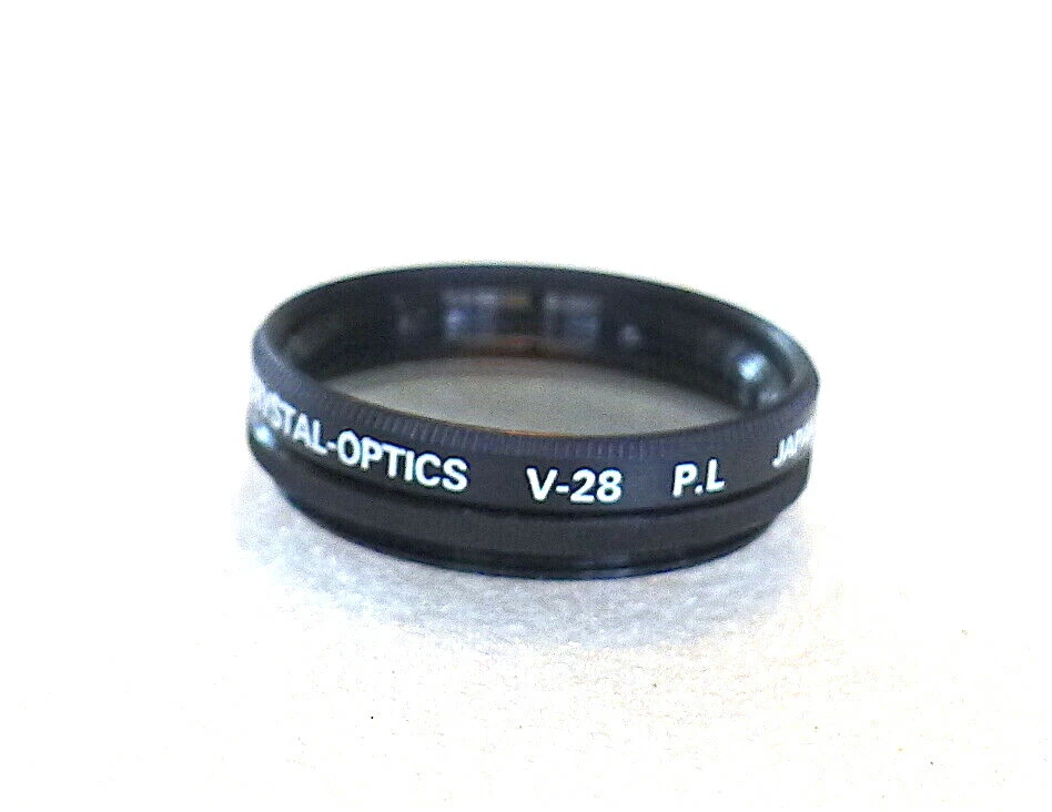 28mm Crystal Optics (Marumi) Linear Polarizing Polarizer Filter - NEW - Image 2 of 3