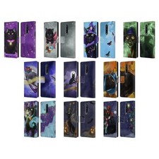 OFFICIAL ASH EVANS BLACK CATS LEATHER BOOK WALLET CASE COVER FOR ONEPLUS PHONES