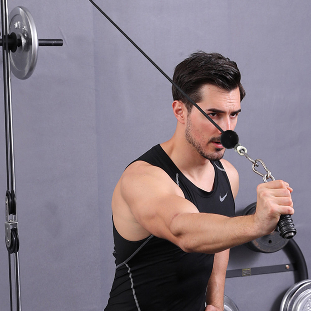 Wire Rope Replacement Pulleys for Home Gym Workout Cable Household eBay