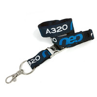 Airbus A320 NEO Gewebtes Lanyard