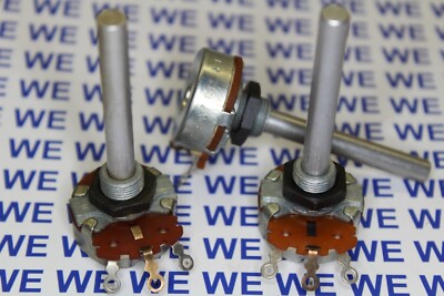 Draht-Potentiometer Potenziometer Poti 4W Drahtpoti mono linear 6mm-Metall-Achse