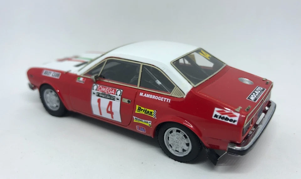 kit Lancia Beta Coupé #14 Ambrogetti Rallye Elba 1975 - Emmebi Models kit 1/43 - Immagine 4 di 4