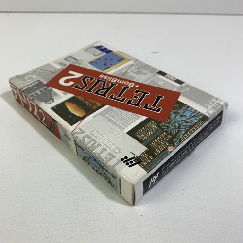 NES FC Tetris 2 + BomBliss Boxed Working NTSC-J Japan 2303-104 - Picture 2 of 9