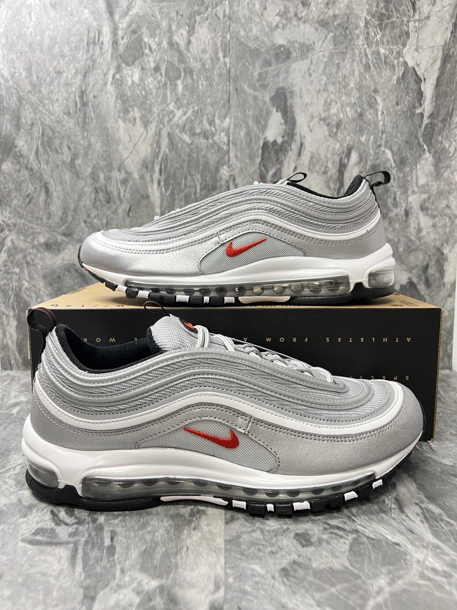 Nike 97 hotsell silver white