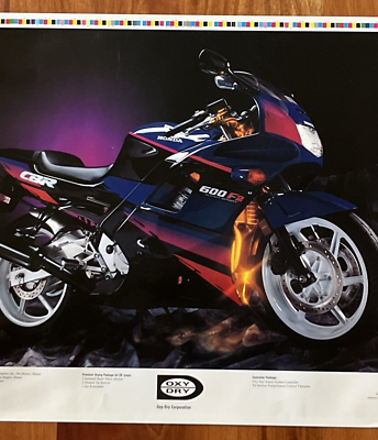Honda CBR 600 F2 Supersport Poster Print Oxy Dry 19