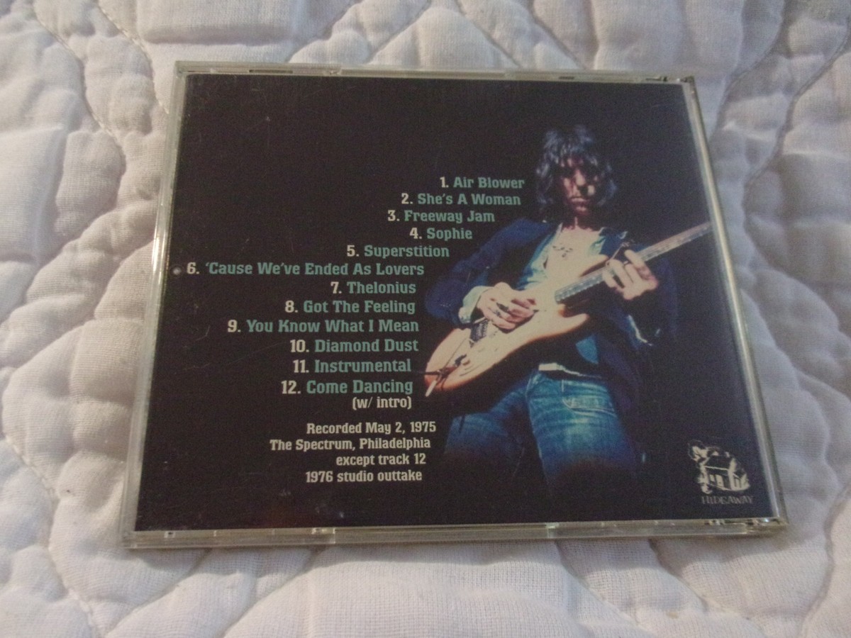 JEFF BECK PHILADELPHIA FREEWAY JAM CD LIVE IN CONCERT 1975 TOUR