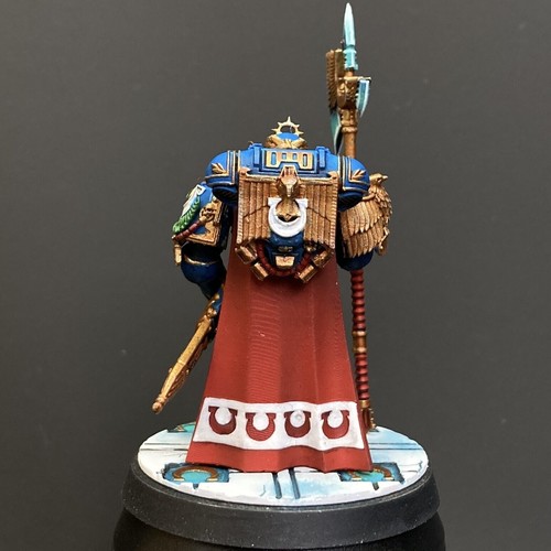 Warhammer 40000 Console Guardia Ultramarines Space Marines Galleria Dipinta Esercito GW - Foto 7 di 8