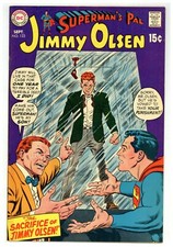 Superman's Pal Jimmy Olsen 123 Mark Olsen fathers and robots 1969 DC (j#3813)