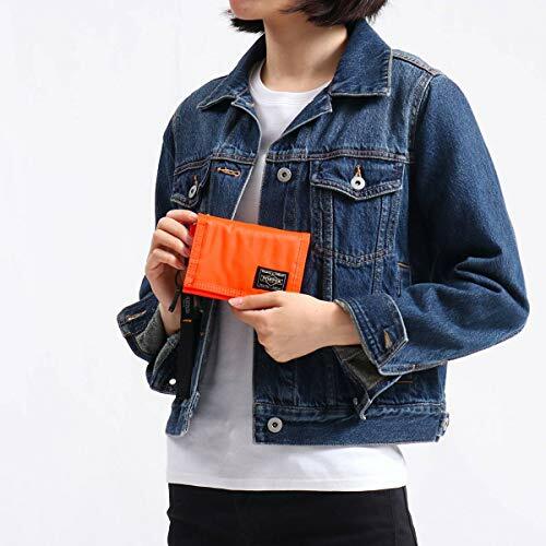 PORTER Yoshida Bag 555-06439 Tri Fold Wallet CAPSULE Orange made
