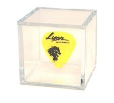 Custom Acoustic or Electric Guitar Pick Collectible Display Box